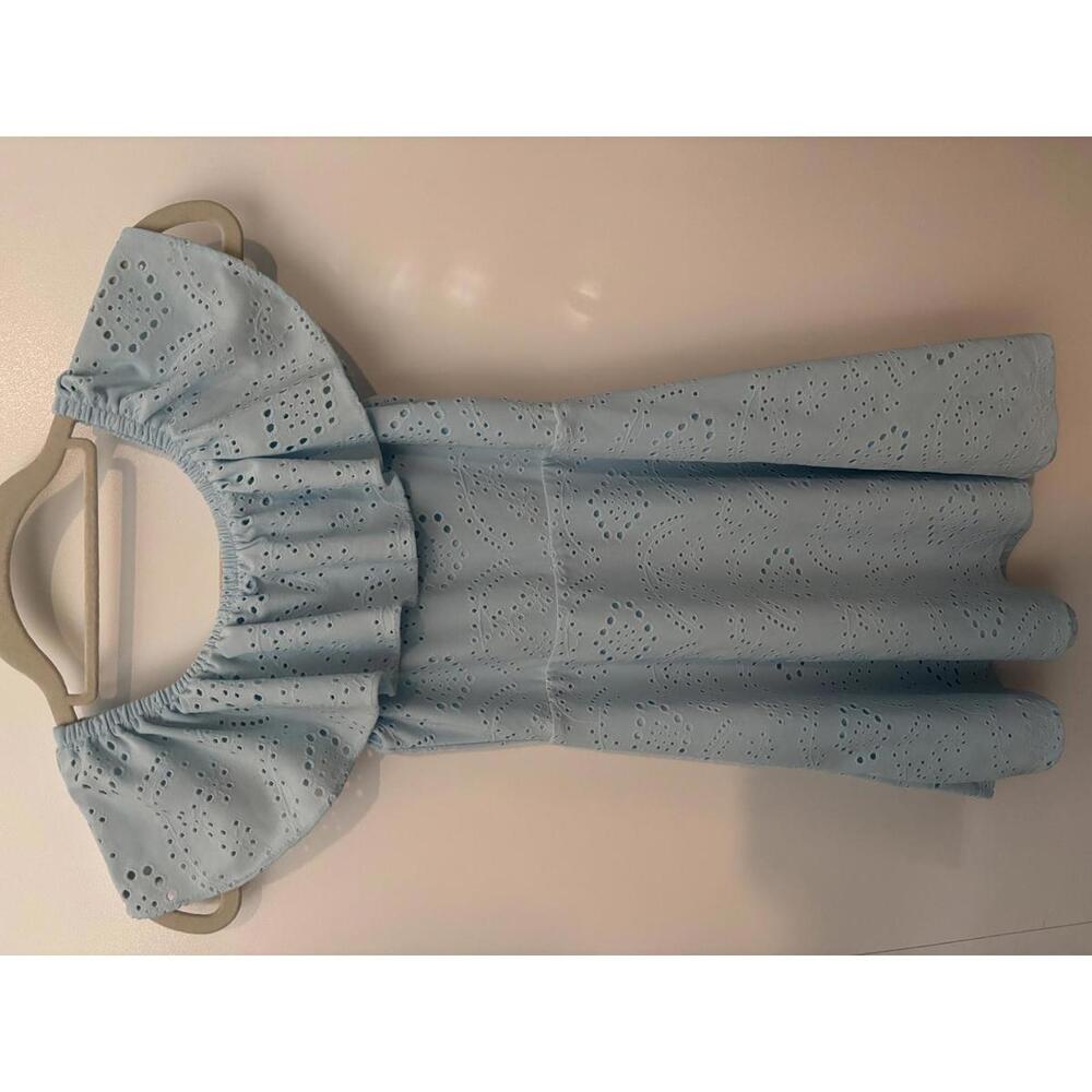 Btween Girls Eyelet Ruffle Dress, Size 7